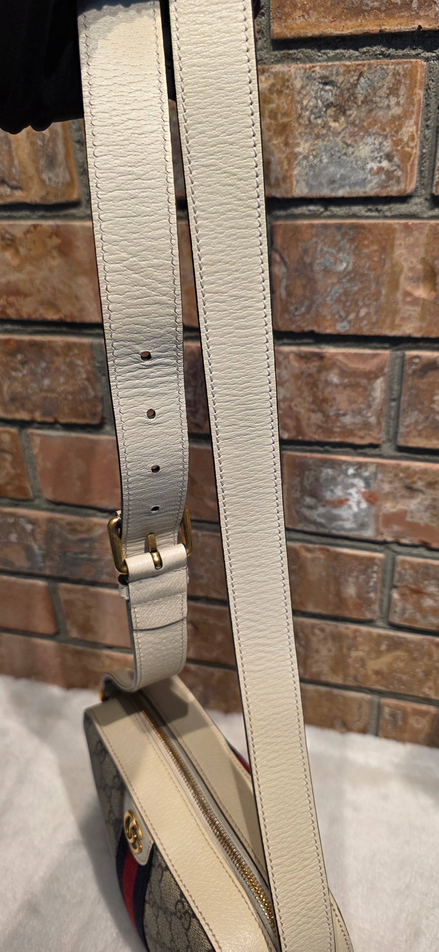 Authentic Gucci GG Supreme Ophidia Small Camera Bag