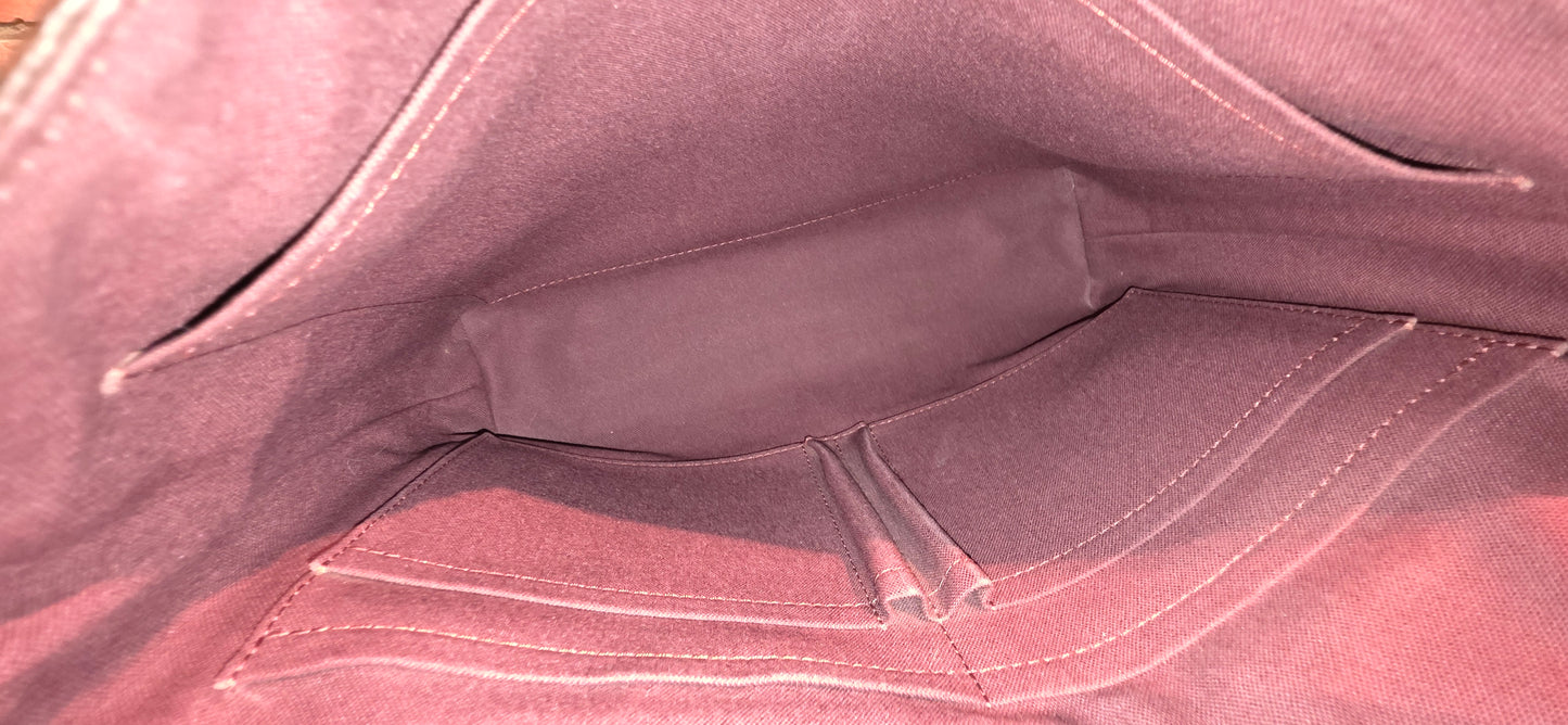 Authentic Louis Vuitton Monogram Macassar District MM