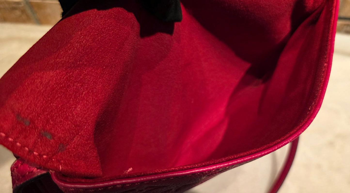 Authentic Louis Vuitton Twice/Twinset Pochette in Dahlia Pink