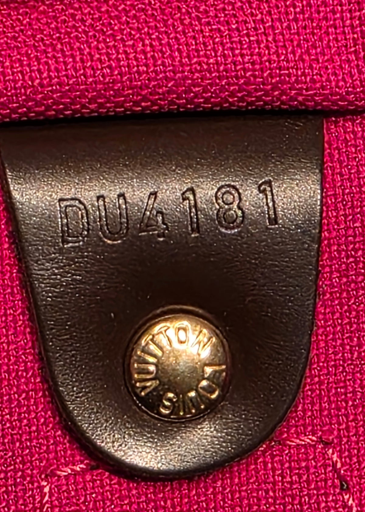 Authentic Louis Vuitton Speedy 35 Damier Ebene