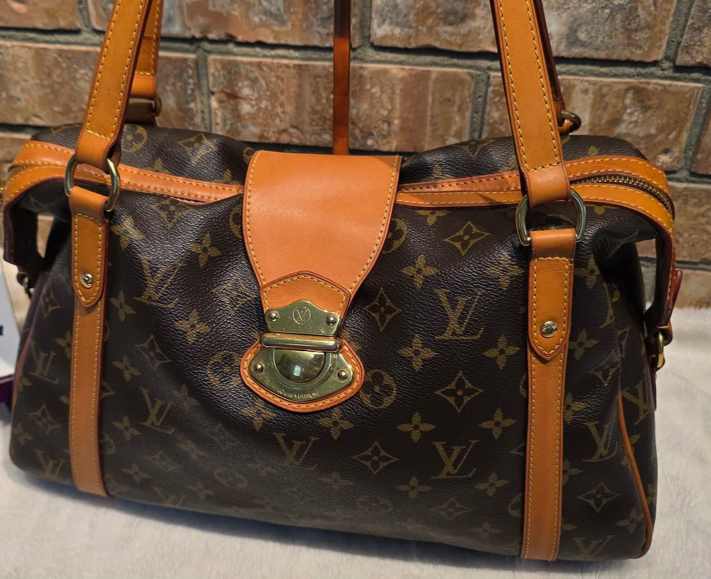 Authentic Louis Vuitton Stresa PM Monogram