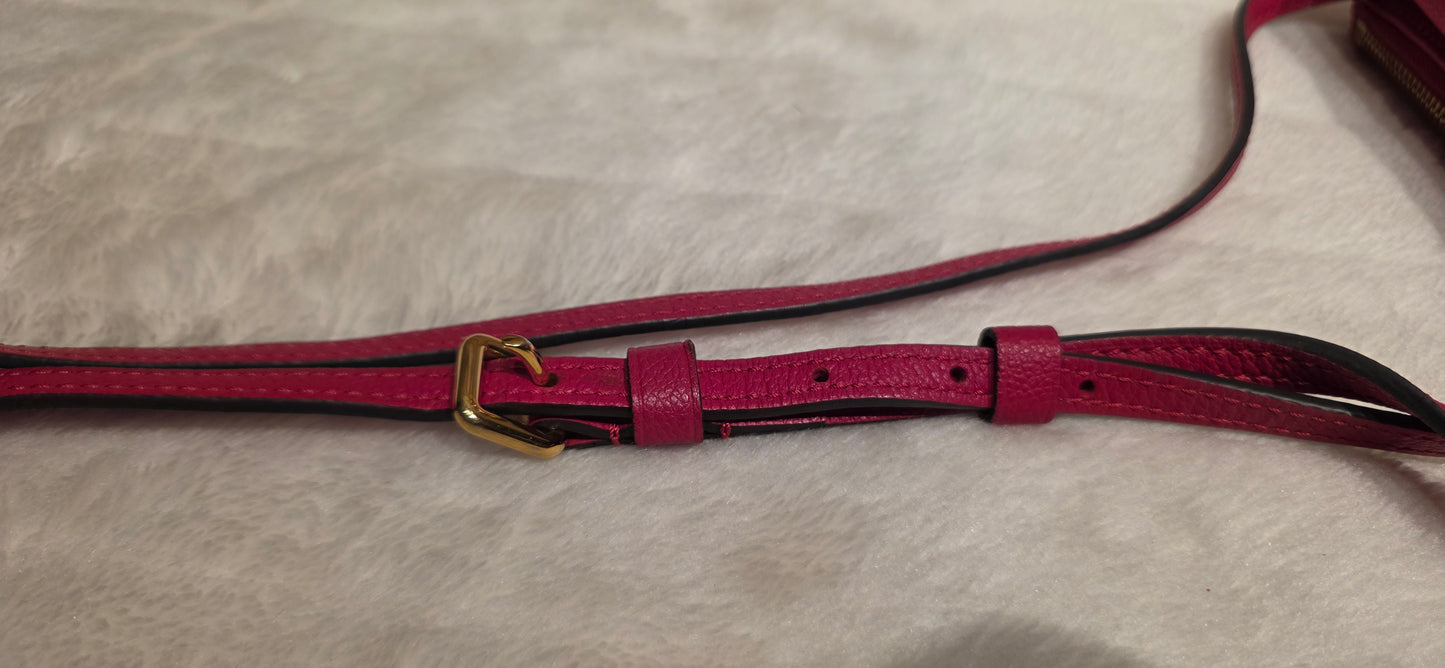 Authentic Louis Vuitton Twice/Twinset Pochette in Dahlia Pink