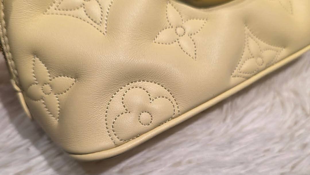 Authentic Louis Vuitton Alma BB Bubblegram Banane