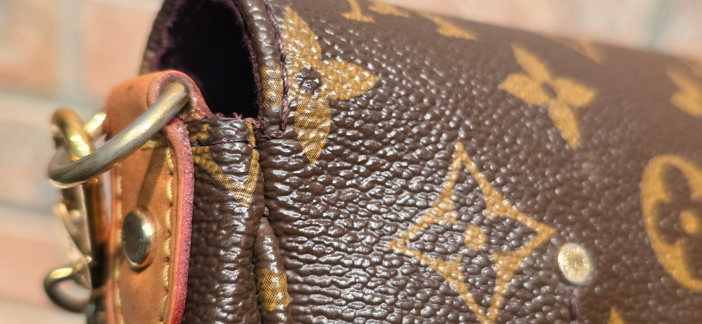 Authentic Louis Vuitton Favorite PM (NO LEATHER STRAP)