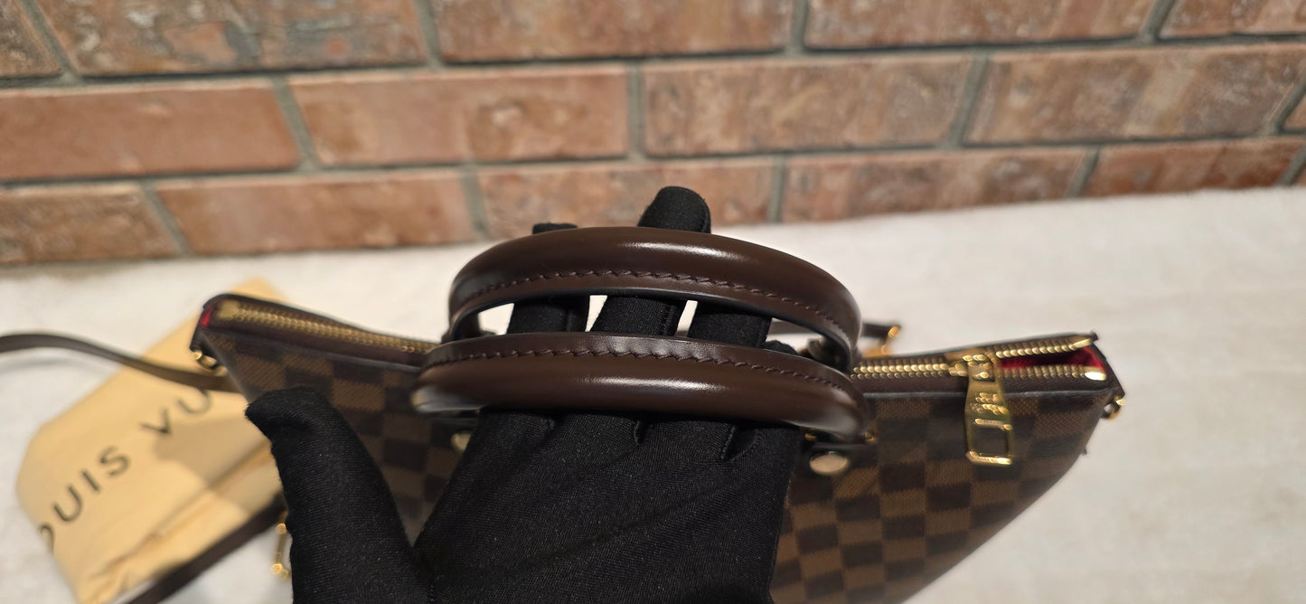 Authentic Louis Vuitton Siena PM Damier Ebene