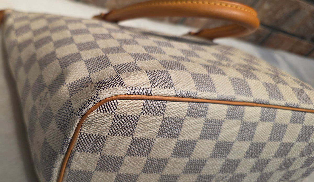 Authentic Louis Vuitton Saleya PM Damier Azur