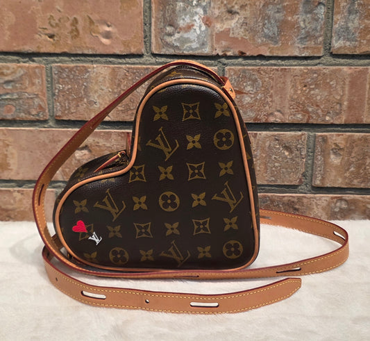 Authentic Louis Vuitton Couer Game On Heart Bag