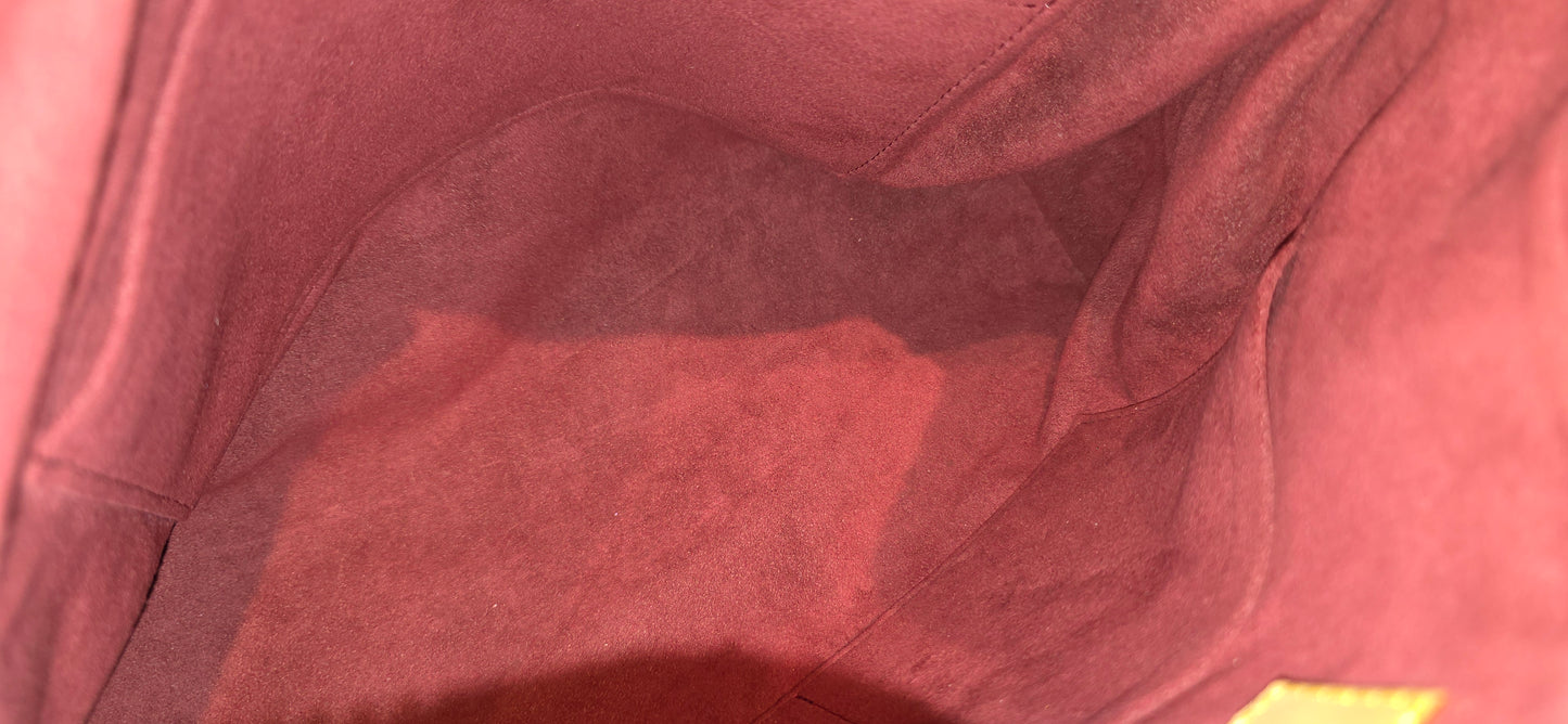 Authentic Louis Vuitton Pallas MM Aurore