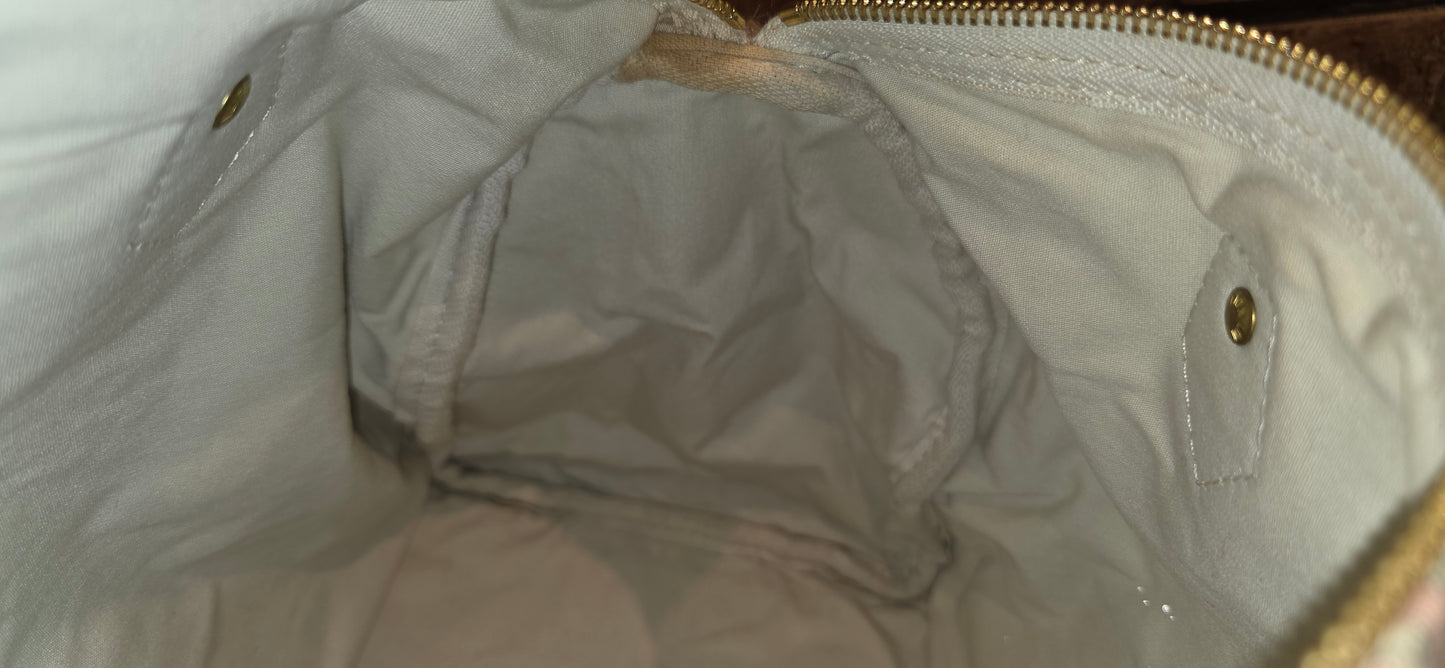 Authentic Louis Vuitton Speedy 30 Mini Lin Croisette