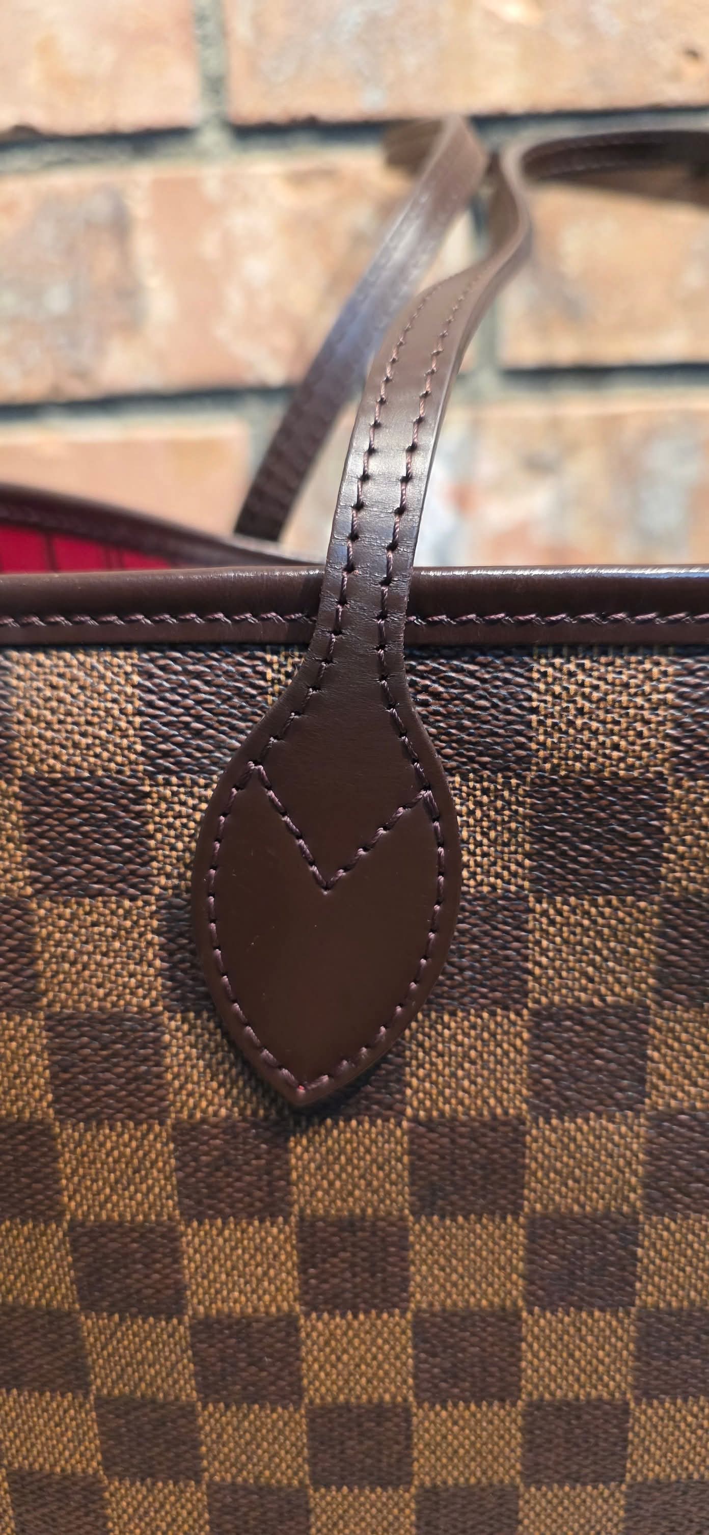 Authentic Louis Vuitton Neverfull MM Damier Ebene