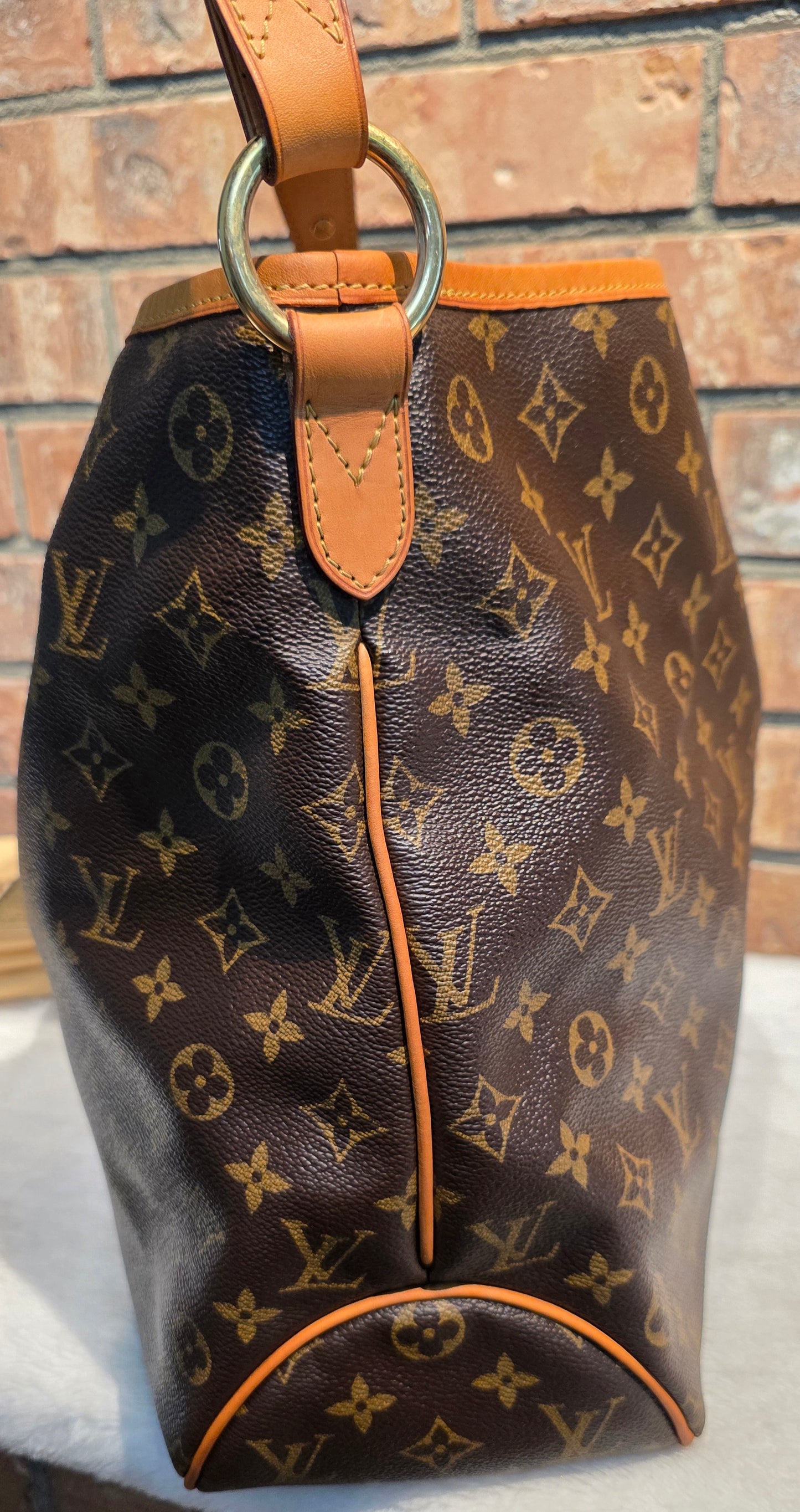 Authentic Louis Vuitton Delightful MM Monogram (FL1191)