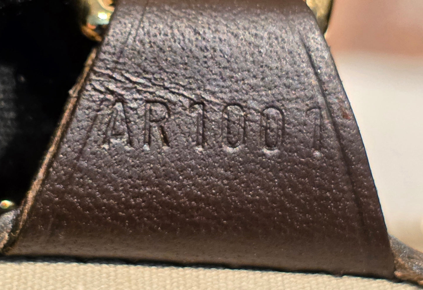 Authentic Louis Vuitton Alma Mini Lin Haut (Tall)