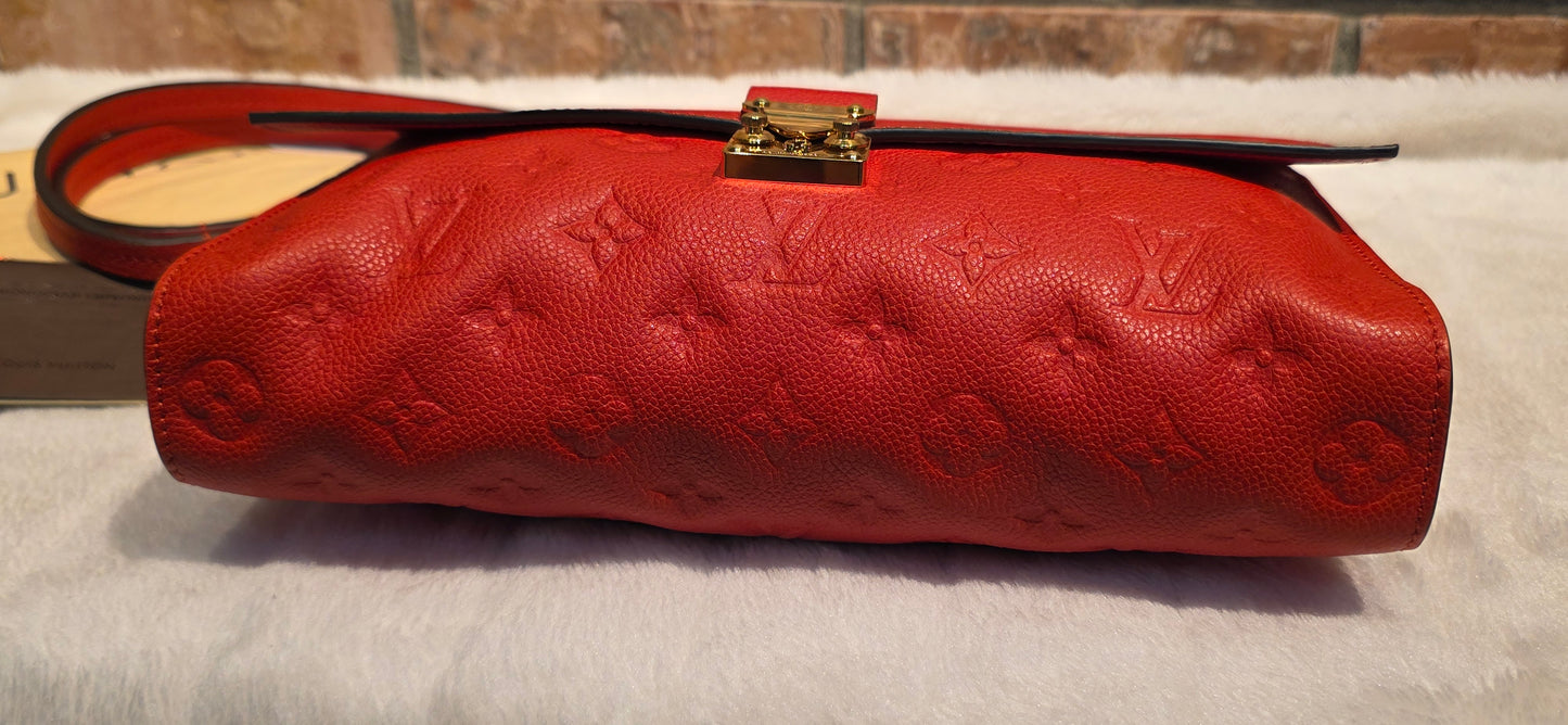 Authentic Louis Vuitton Fascinante Empreinte Red
