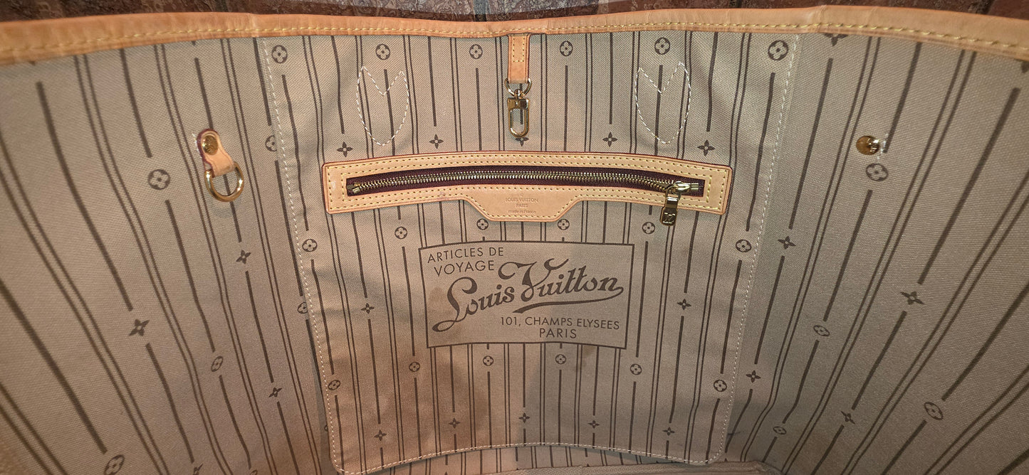 Authentic Louis Vuitton Neverfull GM Monogram