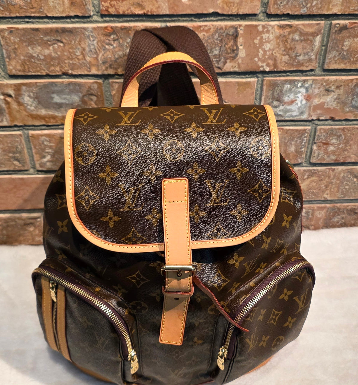 Authentic Louis Vuitton Bosphore Backpack