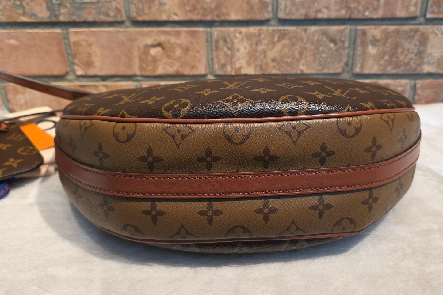 Authentic Louis Vuitton Loop Hobo with Pouch