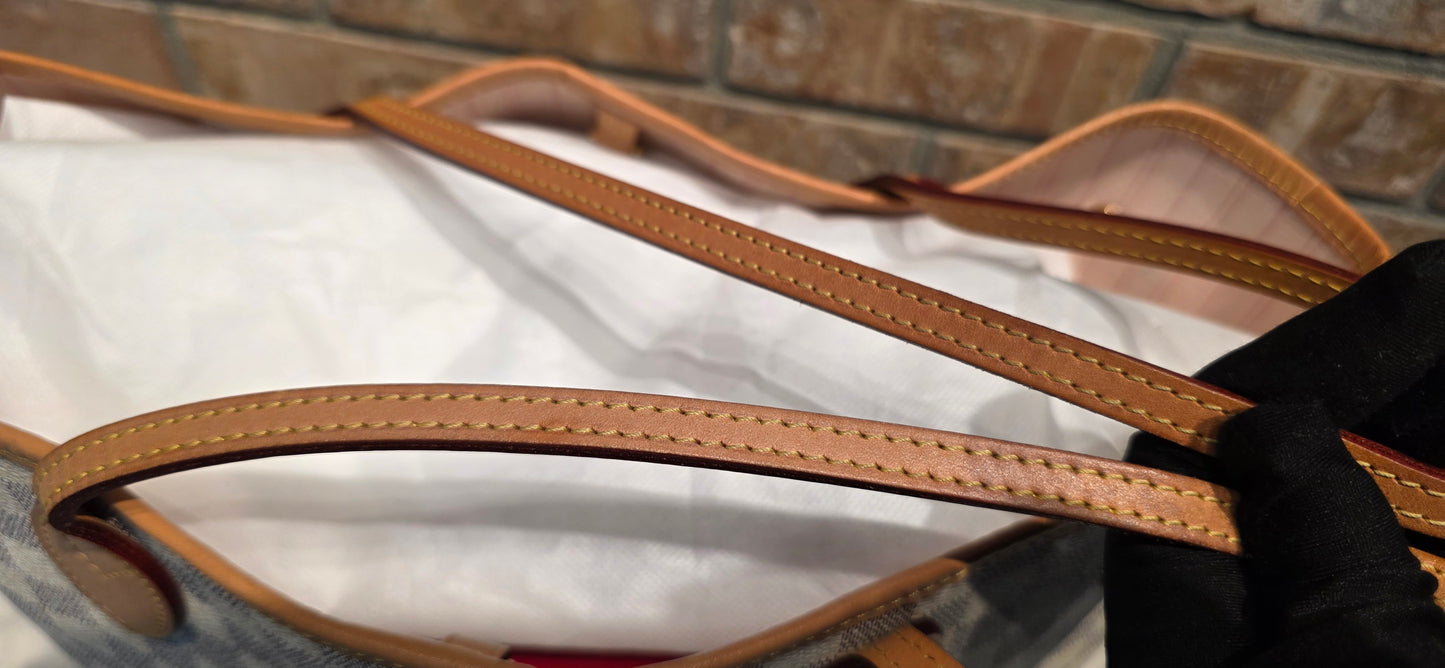 Authentic Louis Vuitton Neverfull MM Damier Azur (Bag Only)