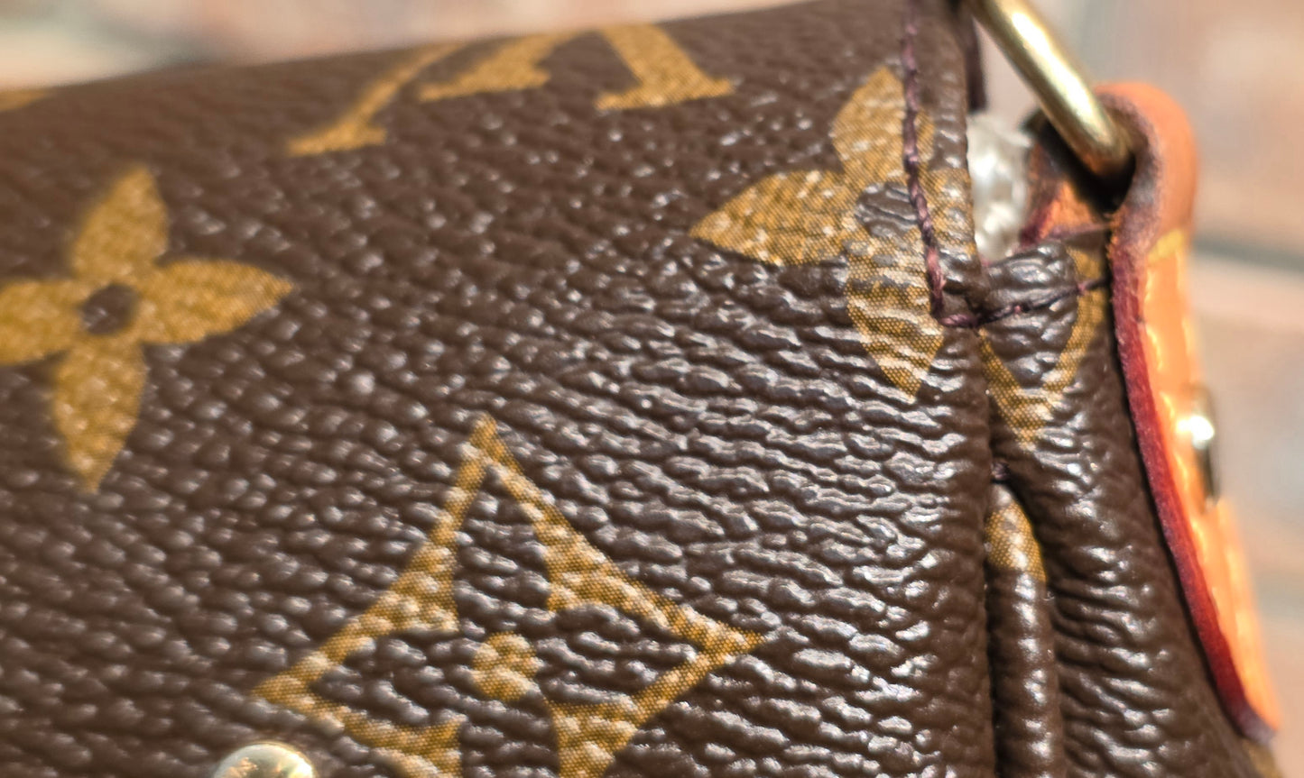 Authentic Louis Vuitton Favorite PM (NO LEATHER STRAP)