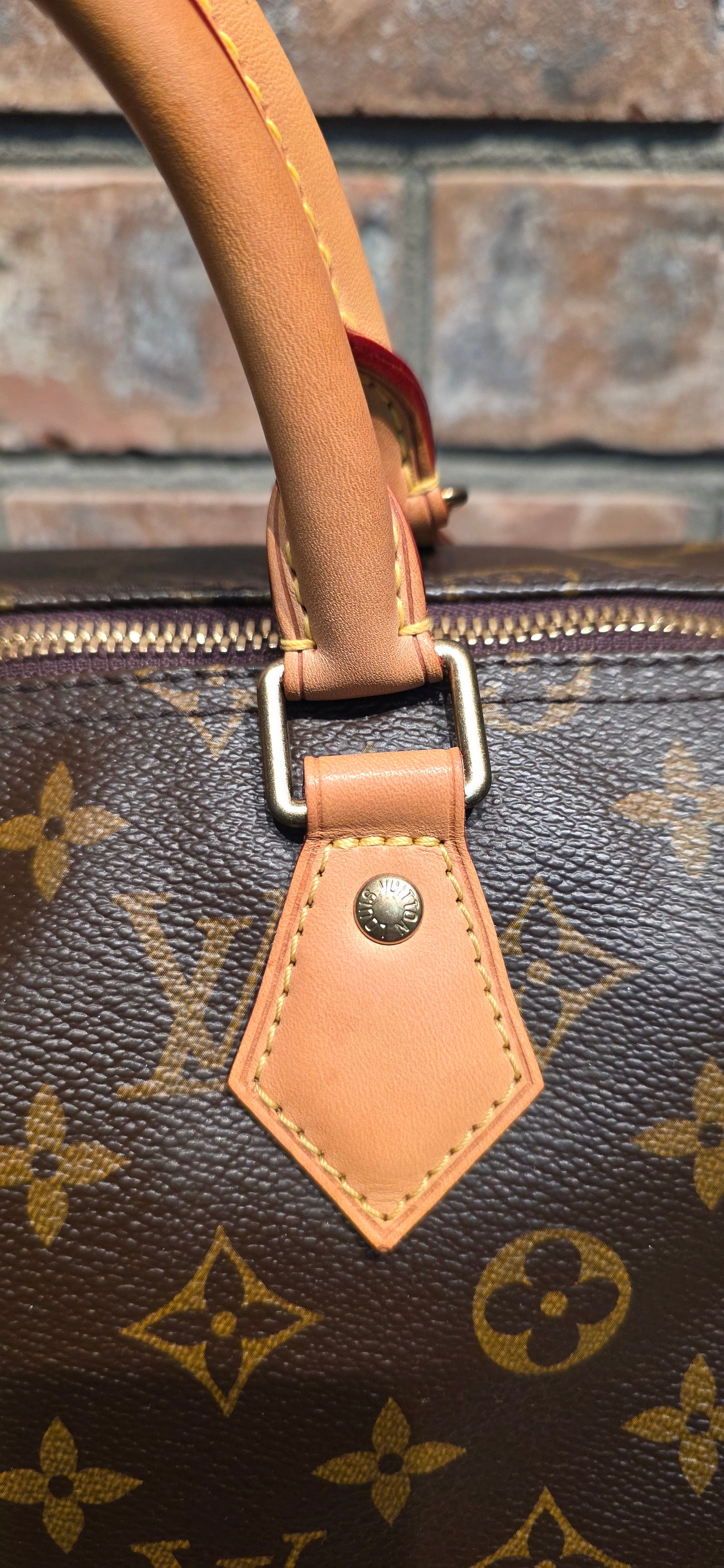 Authentic Louis Vuitton Speedy Bandoliere 35