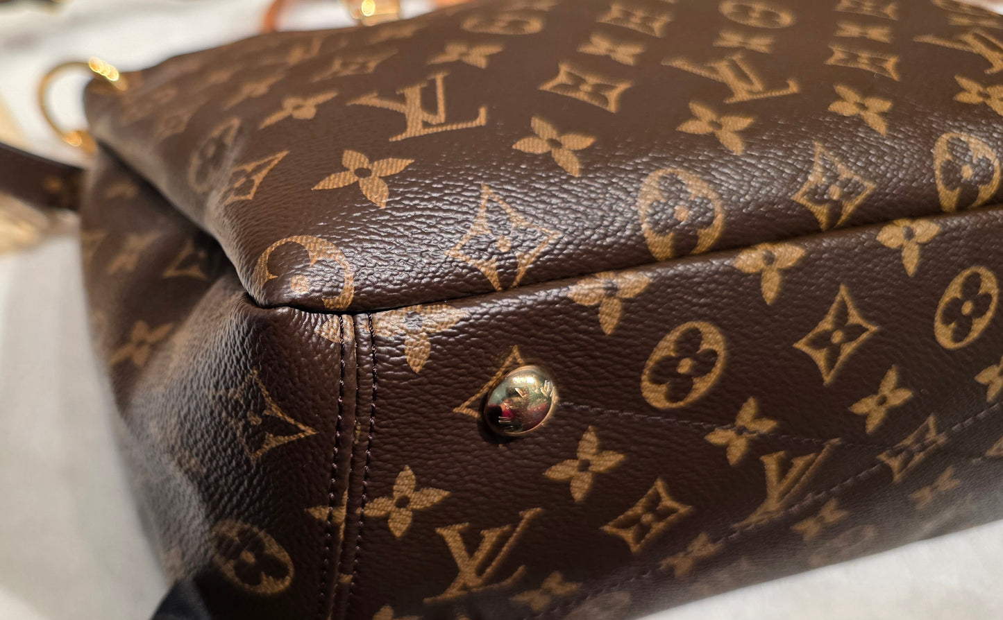 Authentic Louis Vuitton Pallas MM Aurore