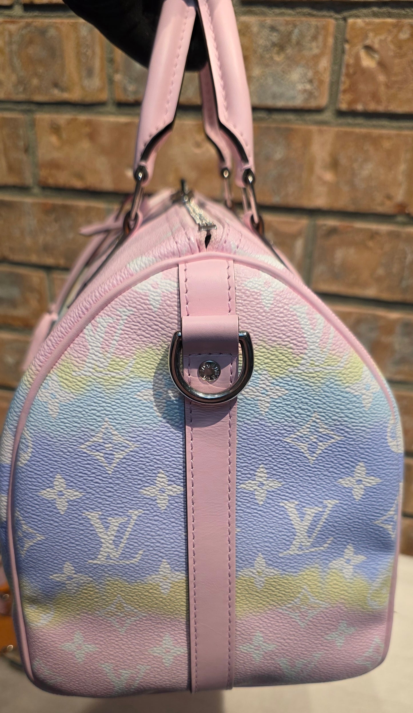 Authentic Louis Vuitton Limited Edition Speedy 30 Bandouliere Escale Pastel