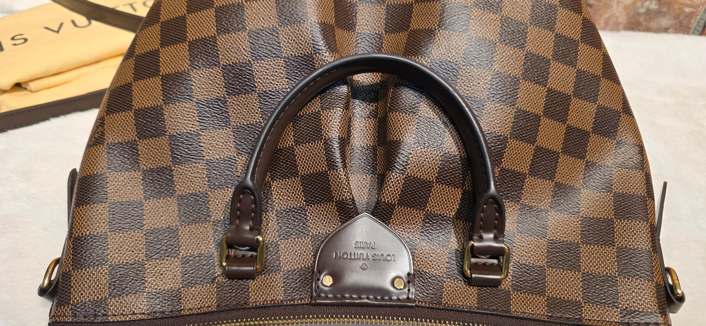 Authentic Louis Vuitton Siena PM Damier Ebene