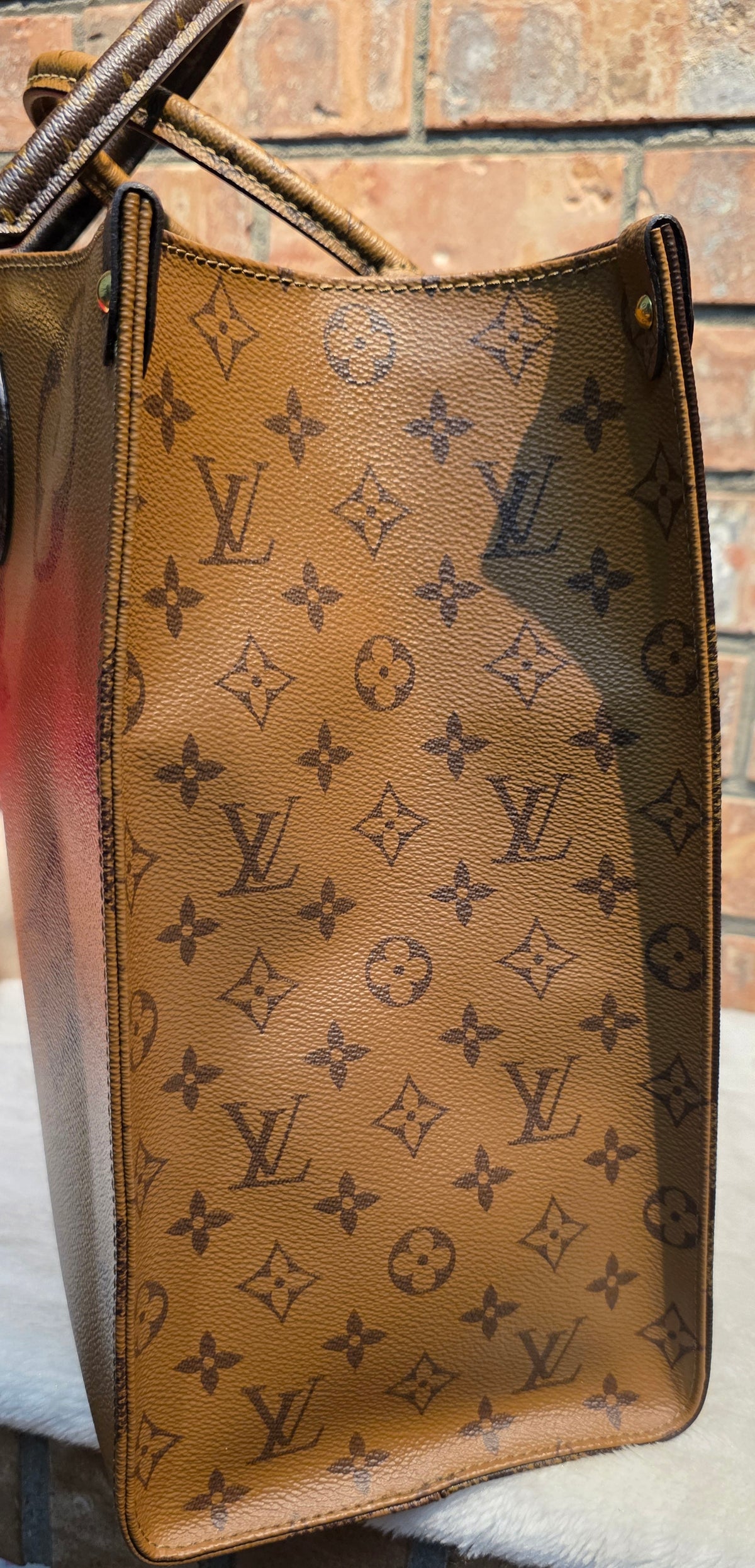 Authentic Louis Vuitton OTG GM Monogram Reverse