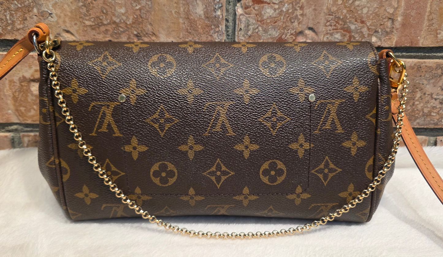 Authentic Louis Vuitton Favorite MM Monogram