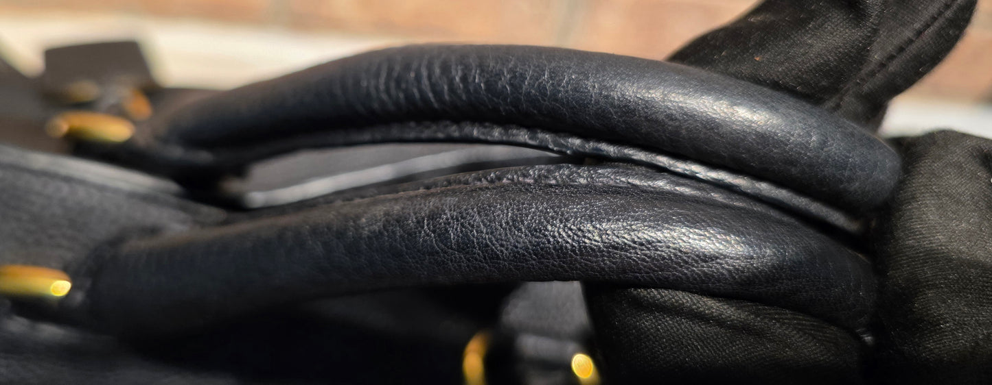 Authentic Prada Vitello Daino Leather Shopping Tote