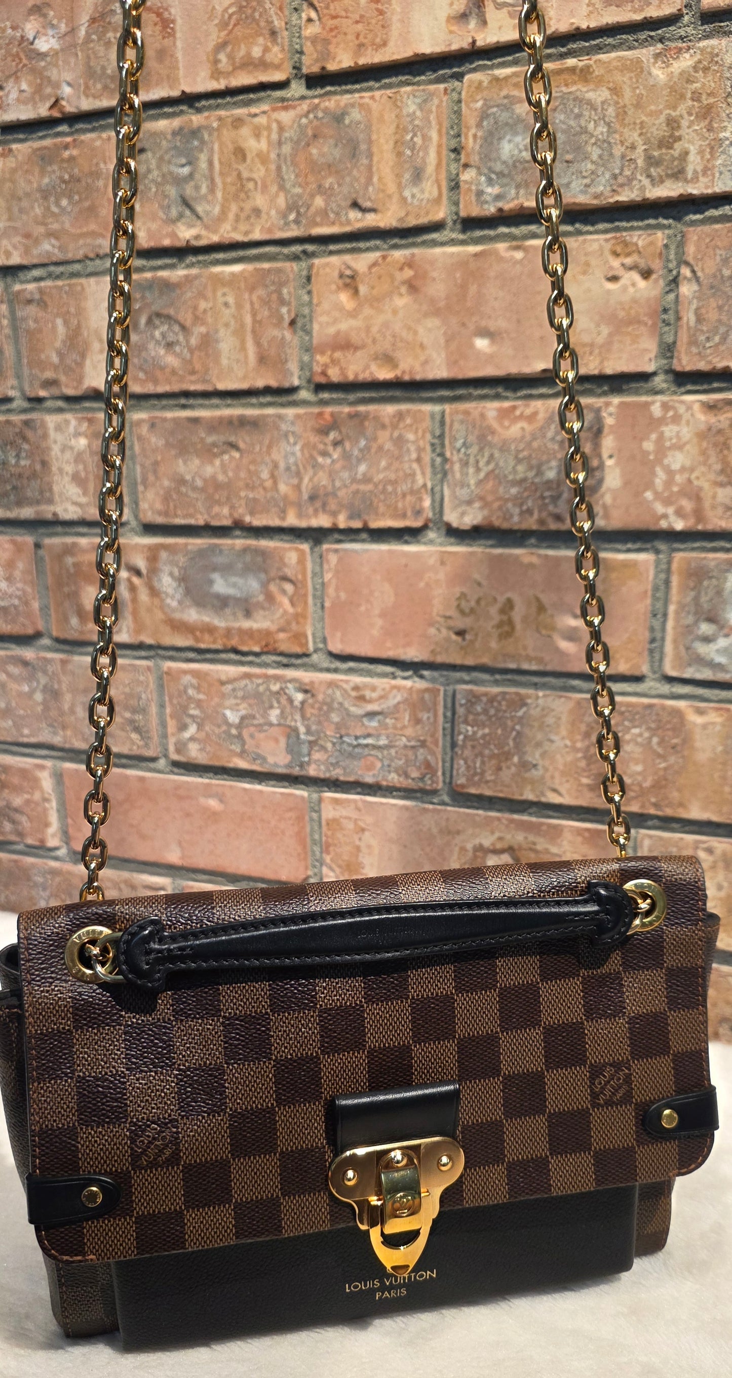Authentic Louis Vuitton Vavin PM Damier Ebene