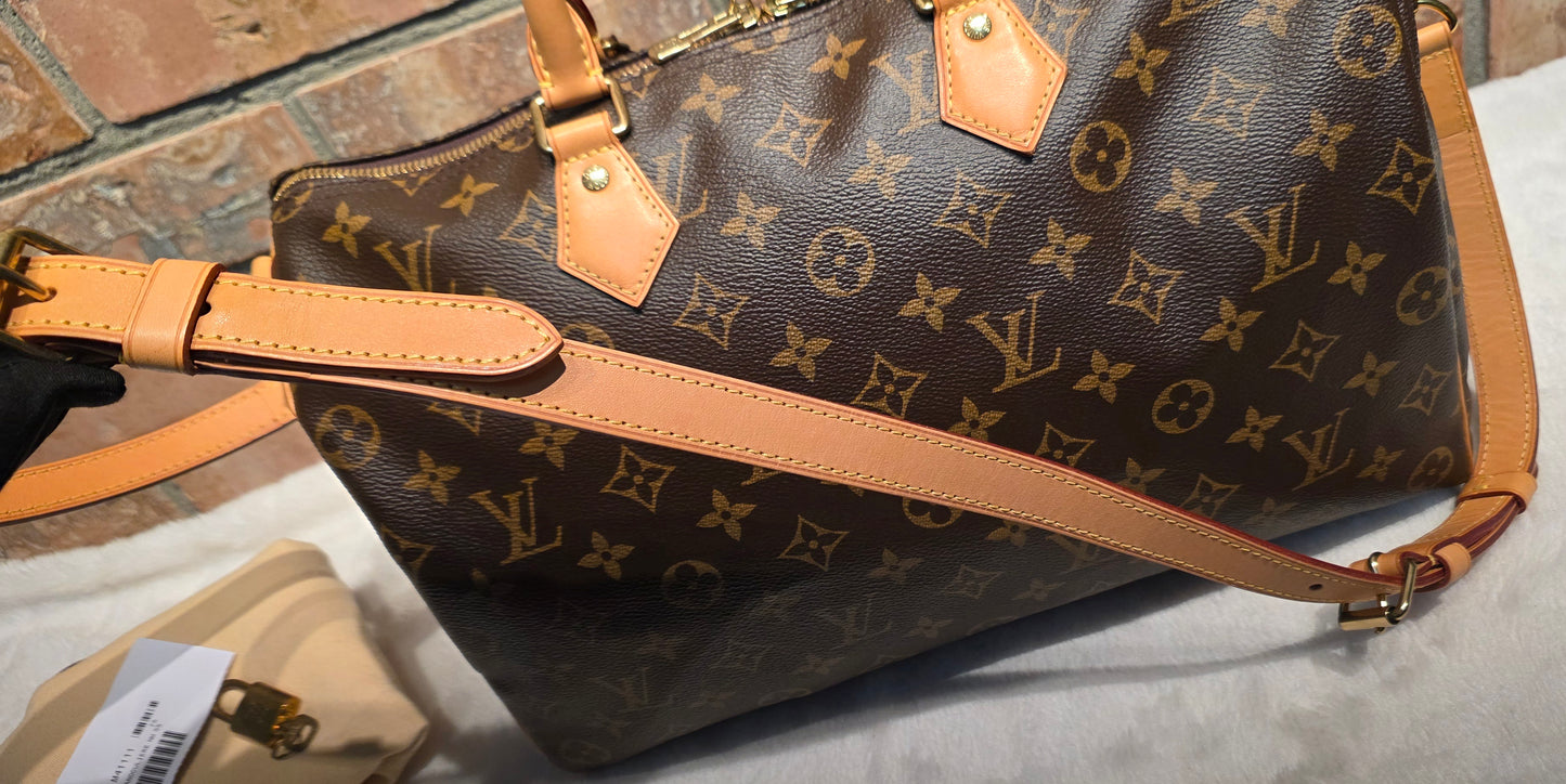 Authentic Louis Vuitton Speedy 35 Bandoliere