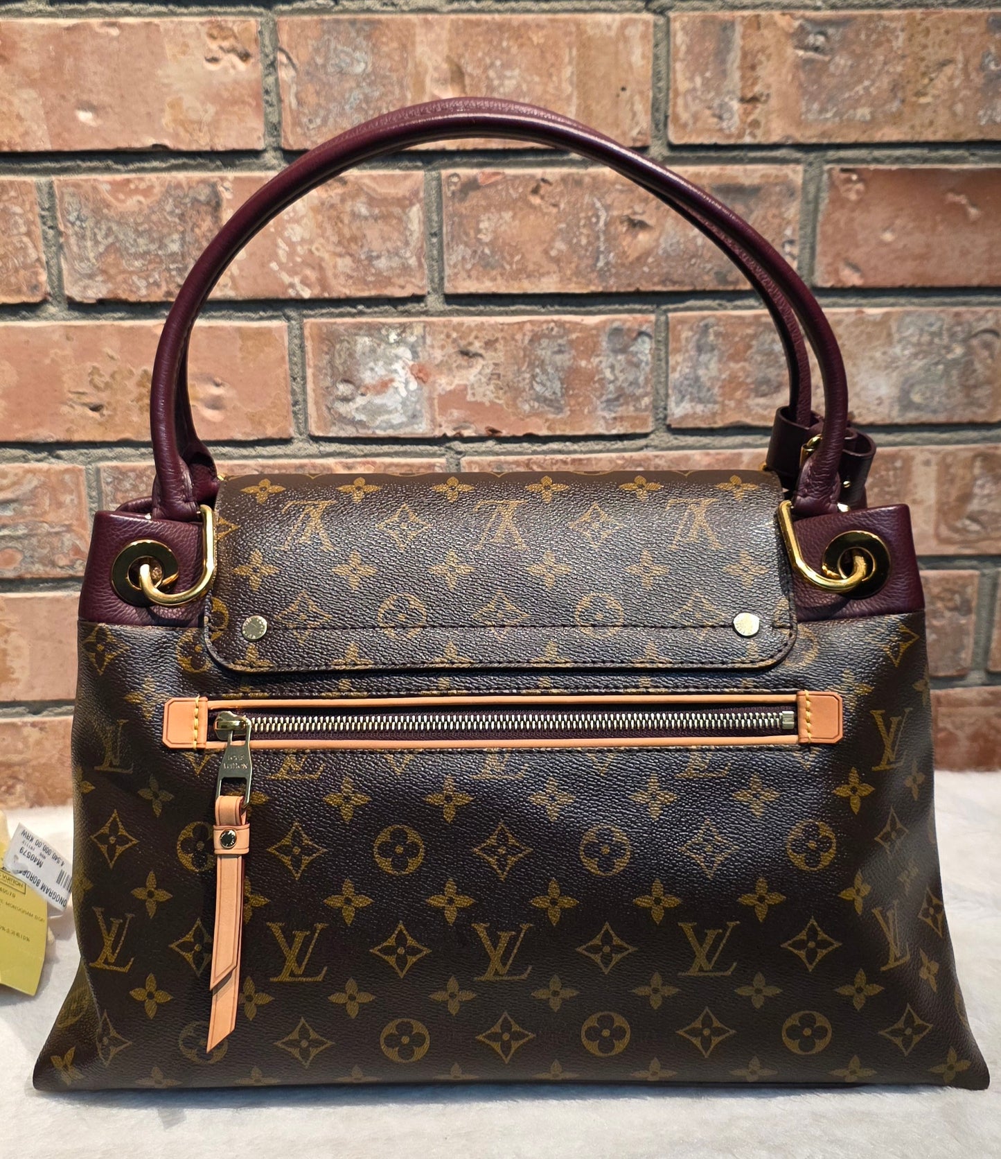Authentic Louis Vuitton Olympe Monogram Bordeaux