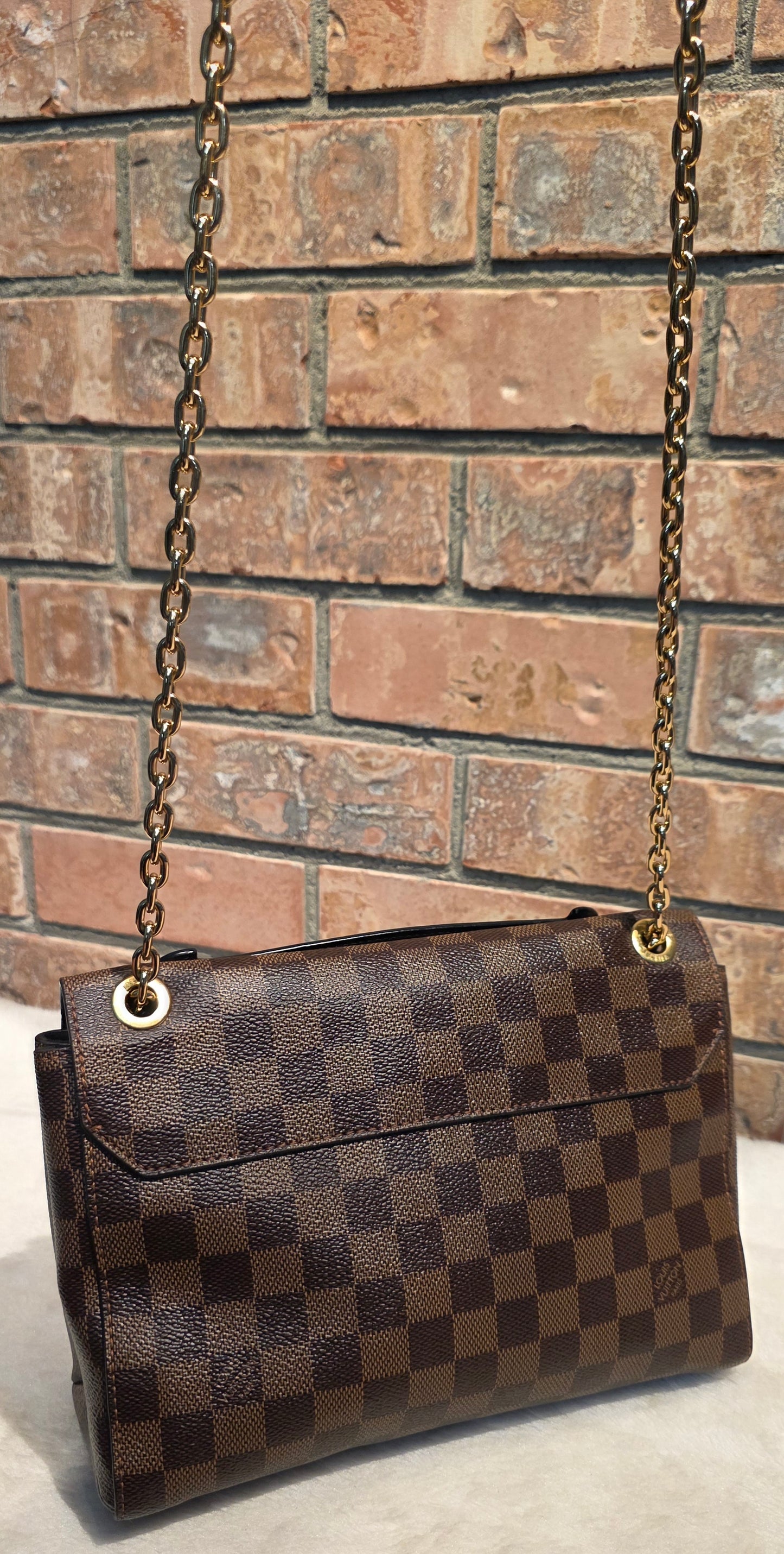 Authentic Louis Vuitton Vavin PM Damier Ebene