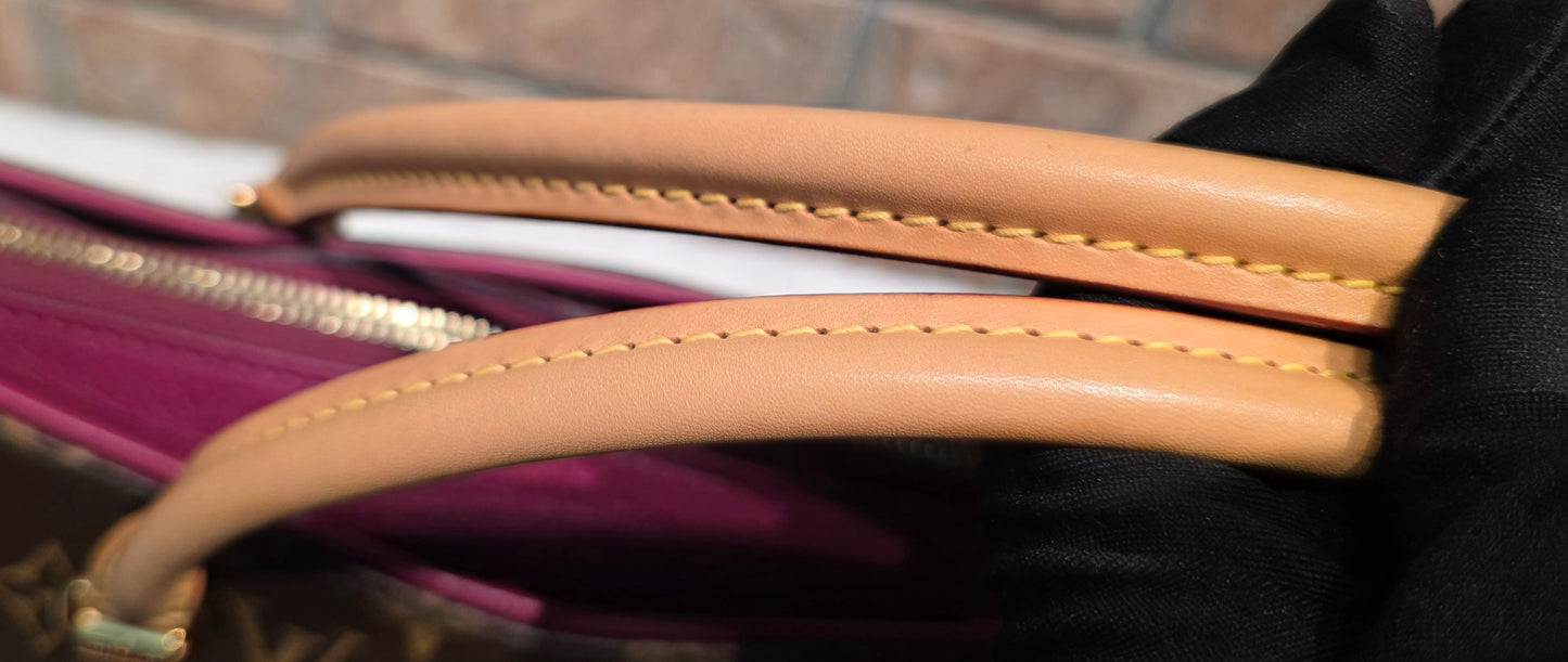 Authentic Louis Vuitton Pallas MM Aurore