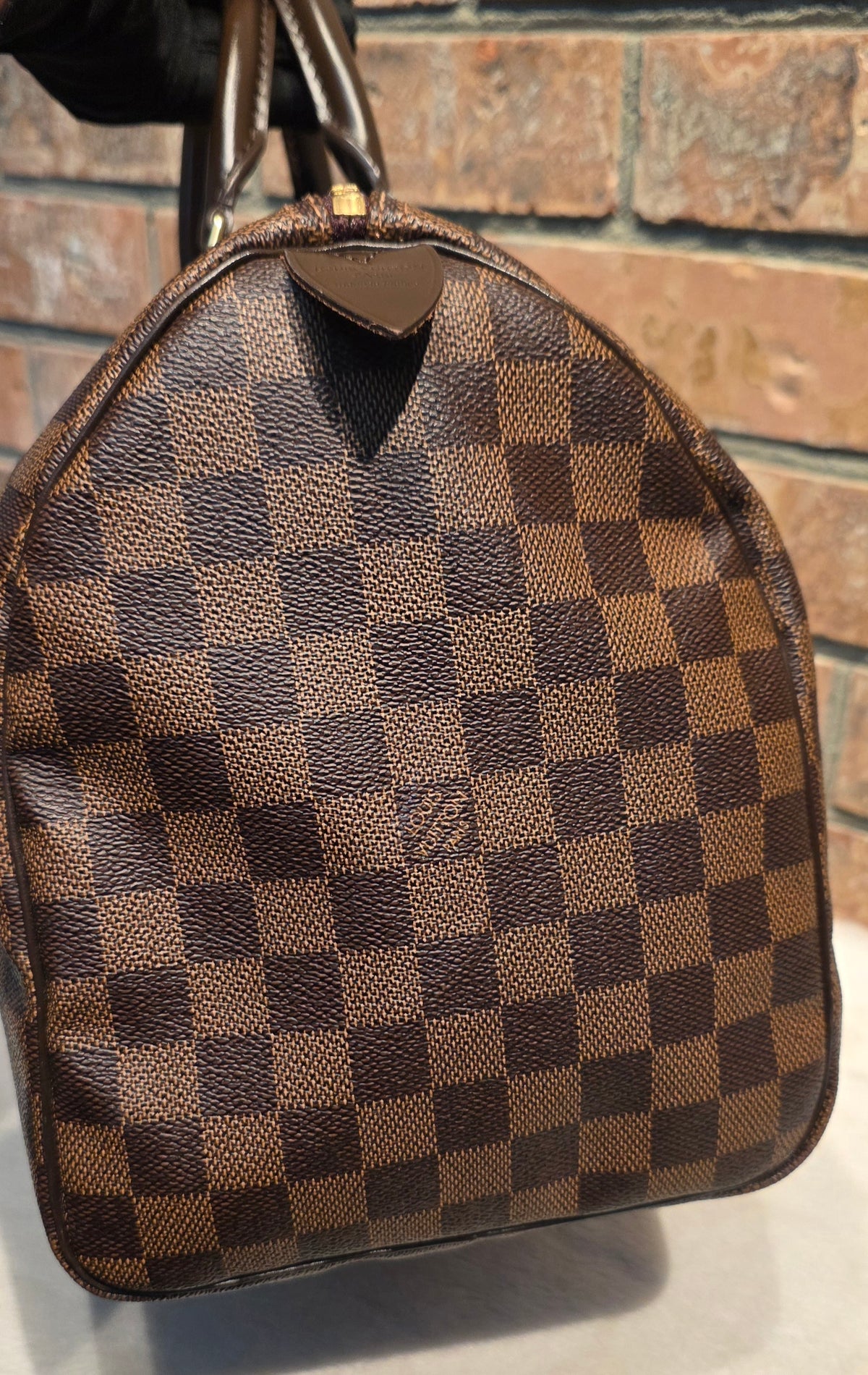 Authentic Louis Vuitton Speedy 35 Damier Ebene