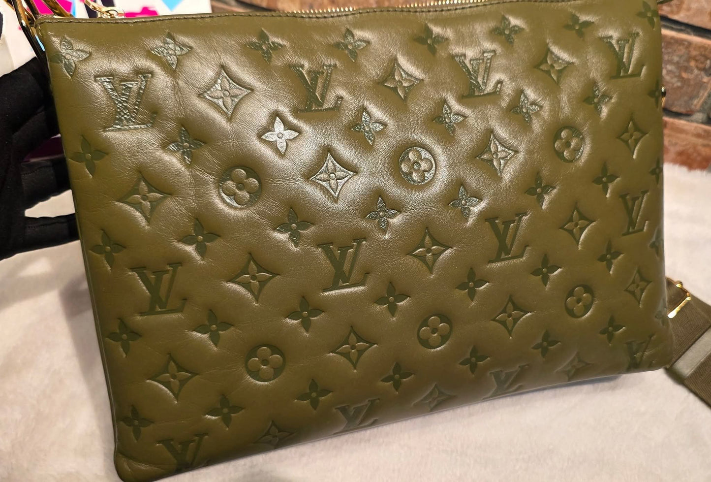 Authentic Louis Vuitton Coussin MM