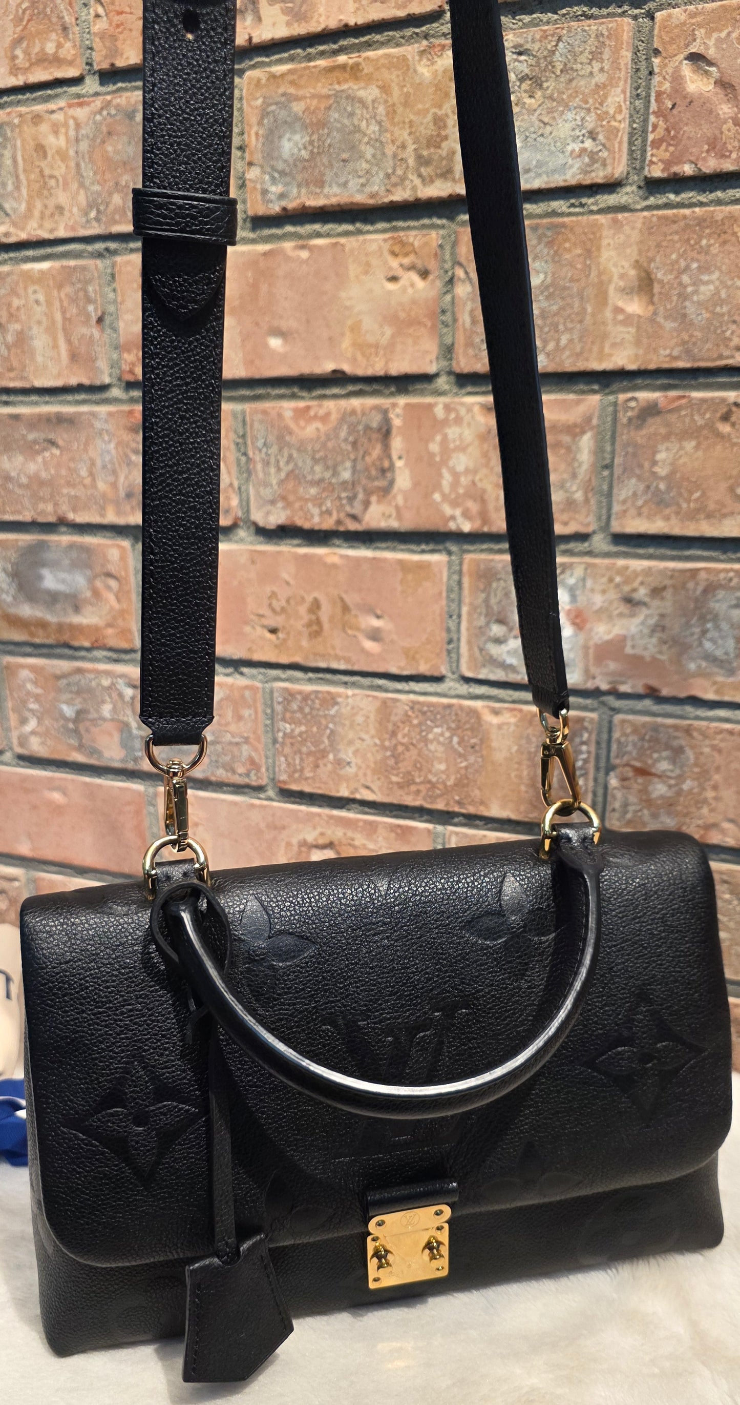Authentic Louis Vuitton Madeleine MM Empreinte Noir