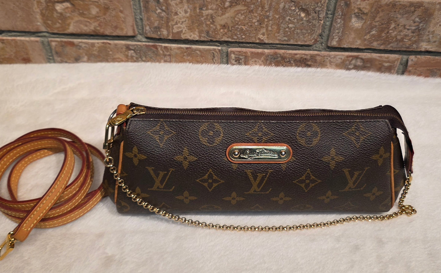 Authentic Louis Vuitton Eva Monogram