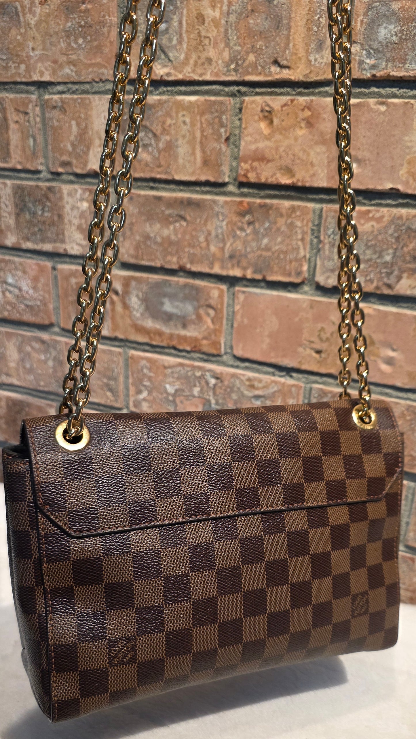 Authentic Louis Vuitton Vavin PM Damier Ebene