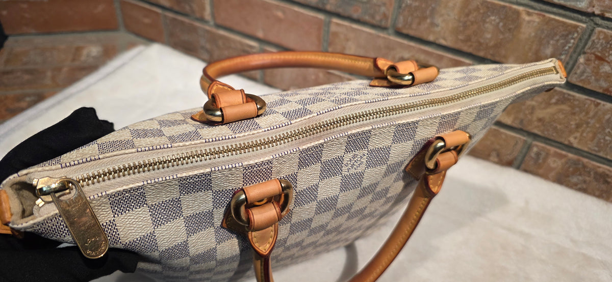 Authentic Louis Vuitton Saleya PM Damier Azur