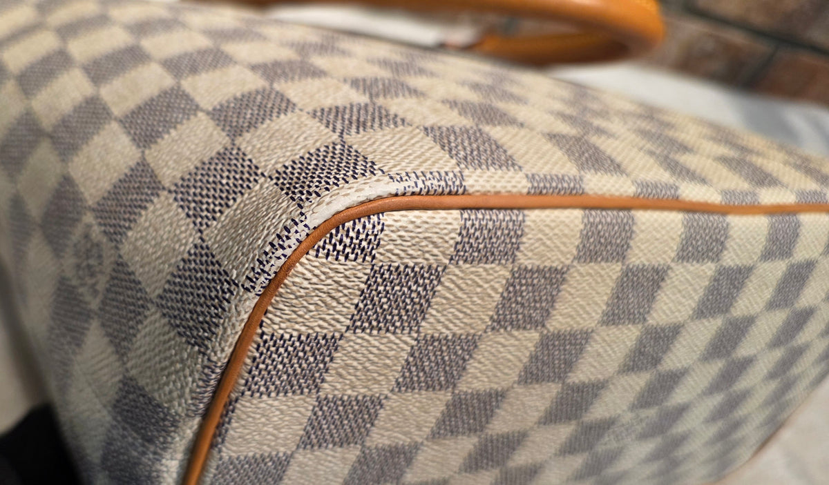 Authentic Louis Vuitton Saleya PM Damier Azur