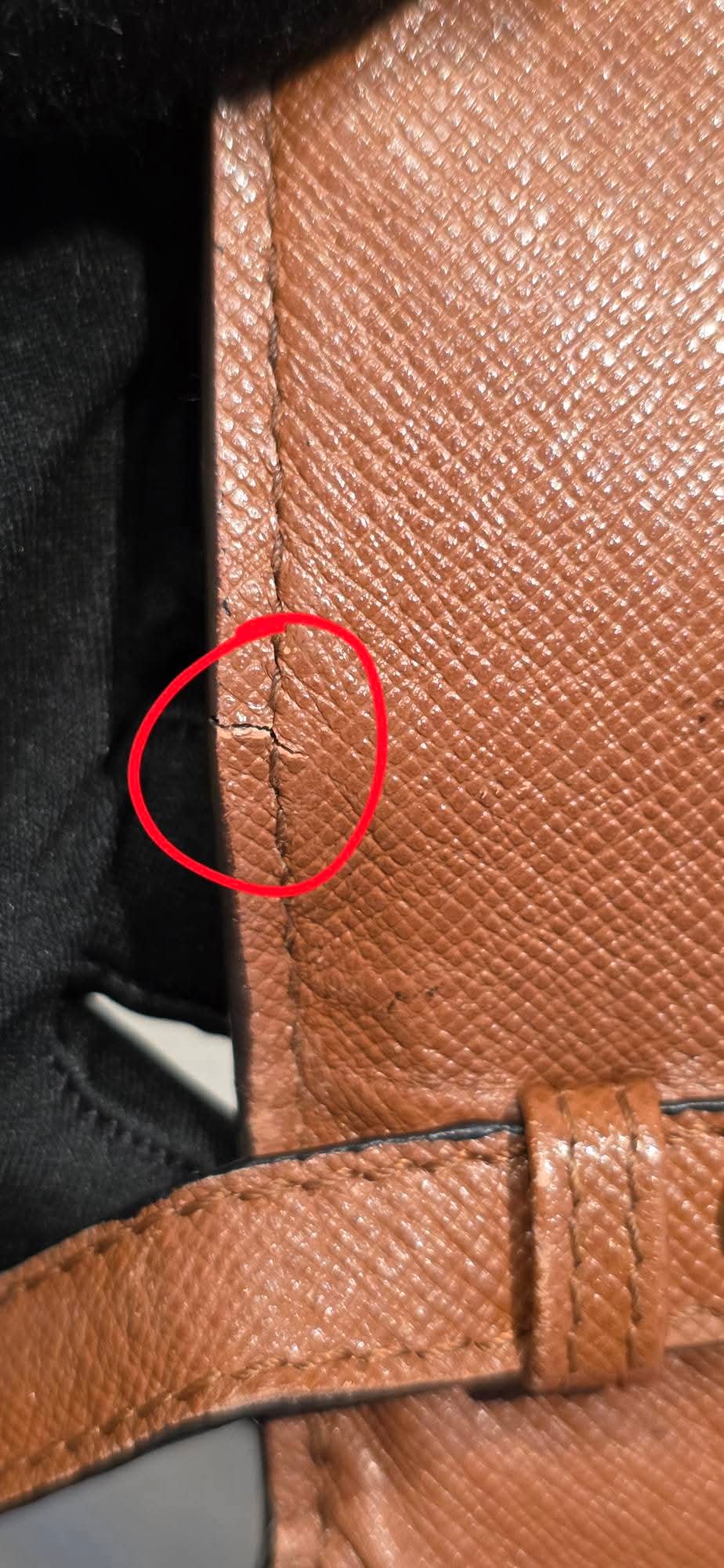 Authentic Louis Vuitton Pochette Bordeaux