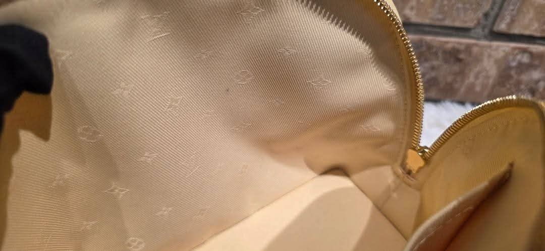 Authentic Louis Vuitton Alma BB Bubblegram Banane