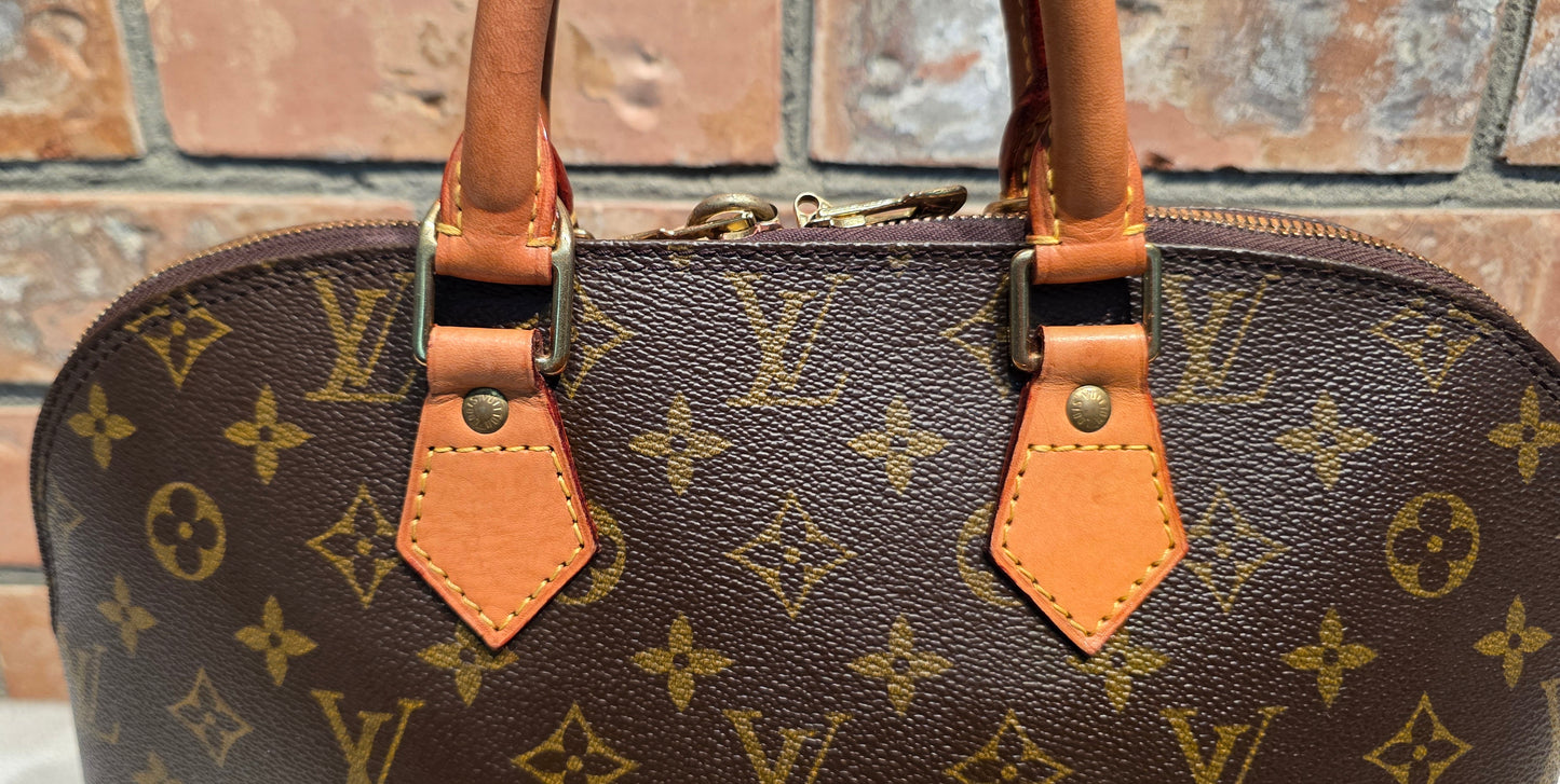 Authentic Louis Vuitton Alma PM Monogram