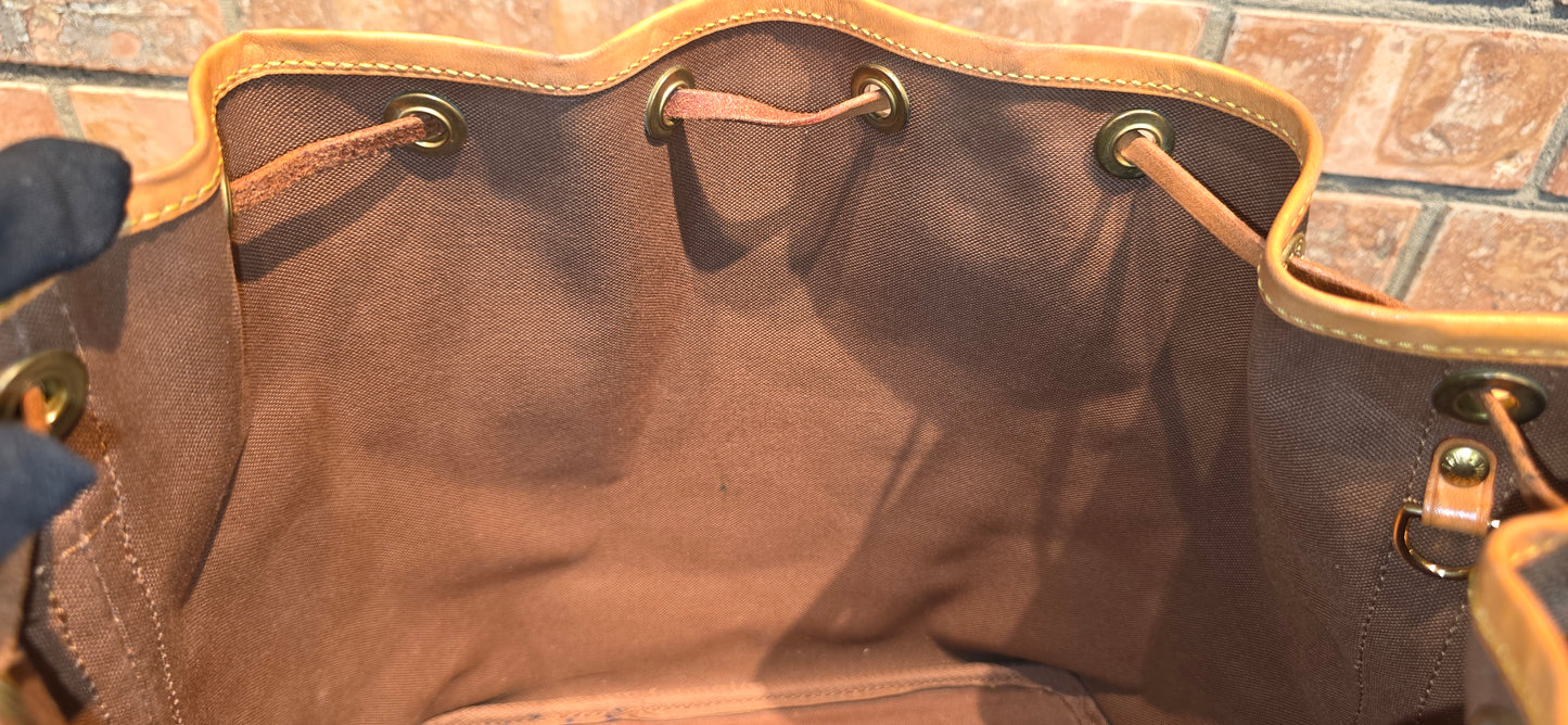 Authentic Louis Vuitton Petite Noe Monogram