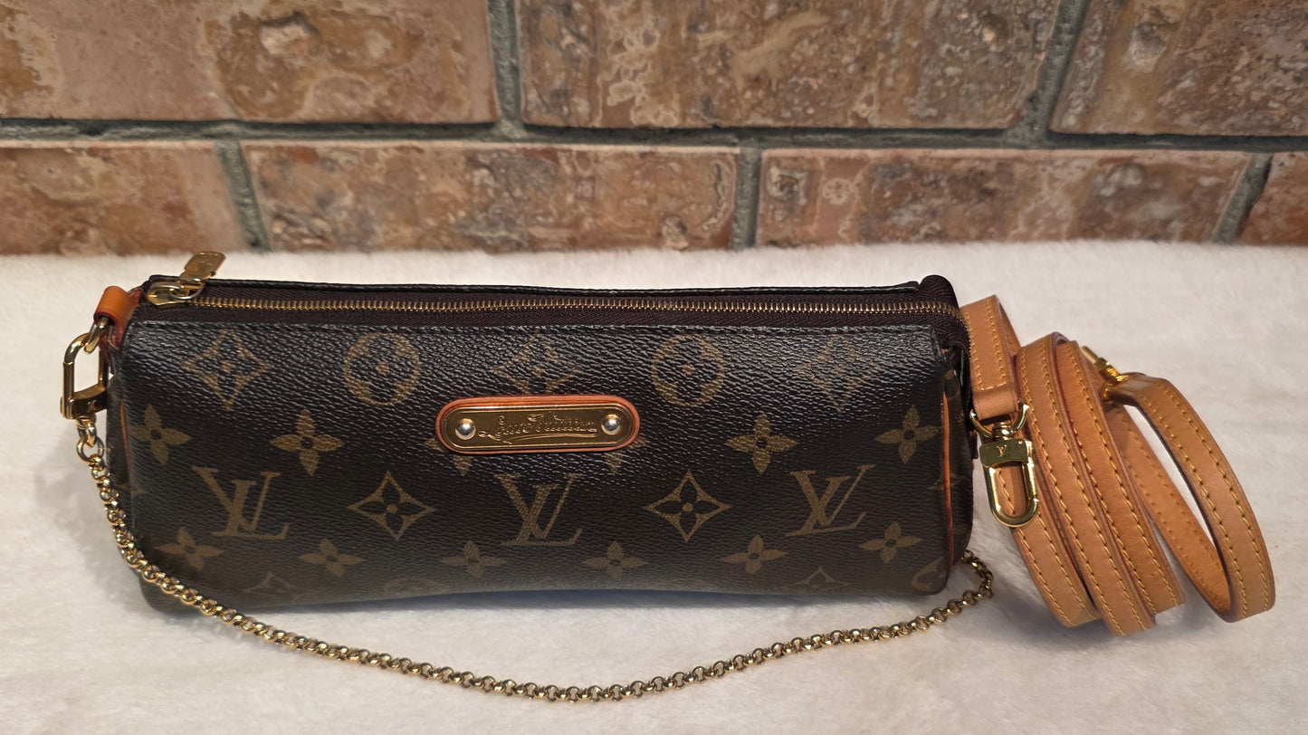Authentic Louis Vuitton Eva Monogram