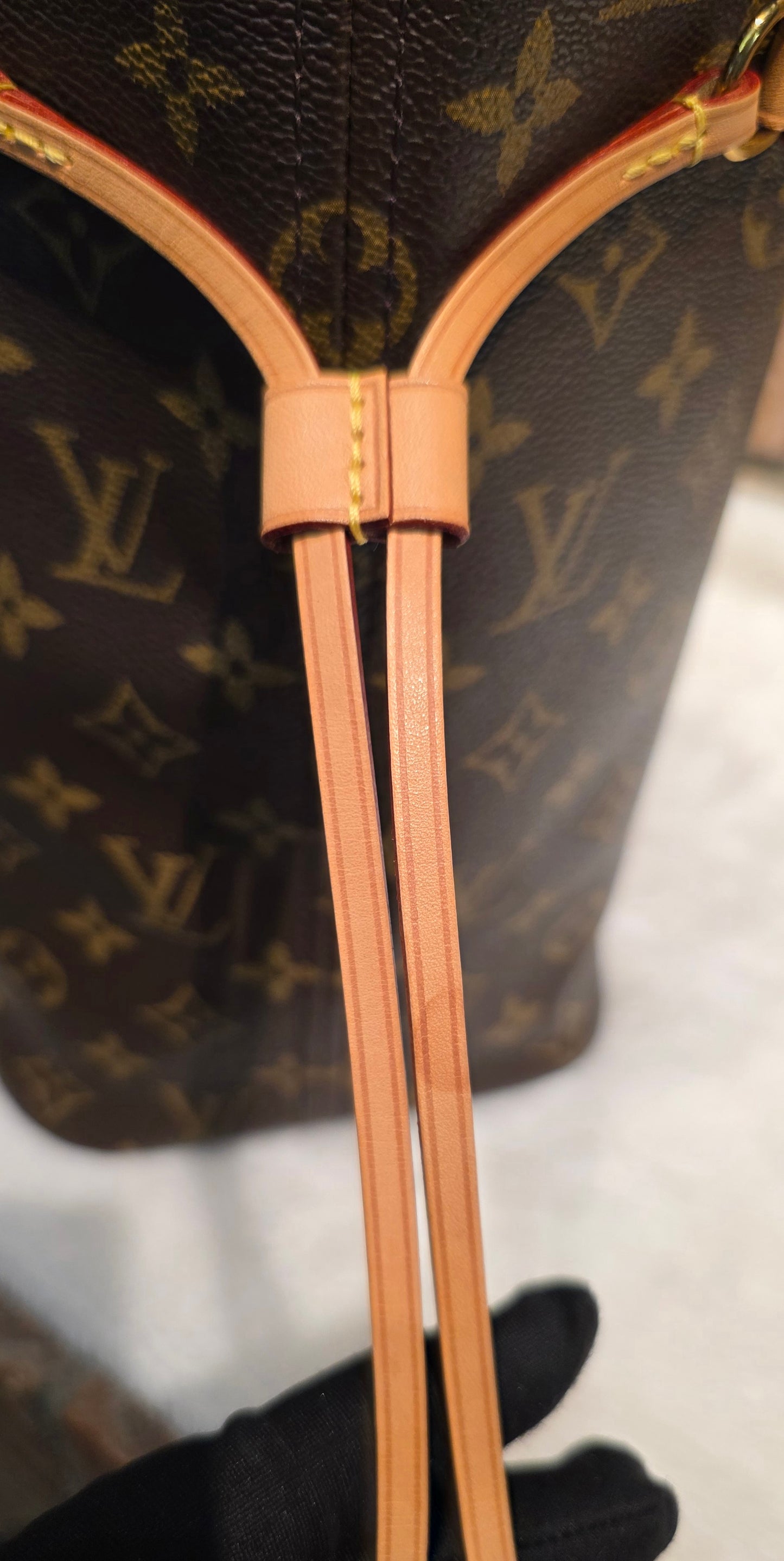 Authentic Louis Vuitton Neverfull MM (Pivoine Interior)