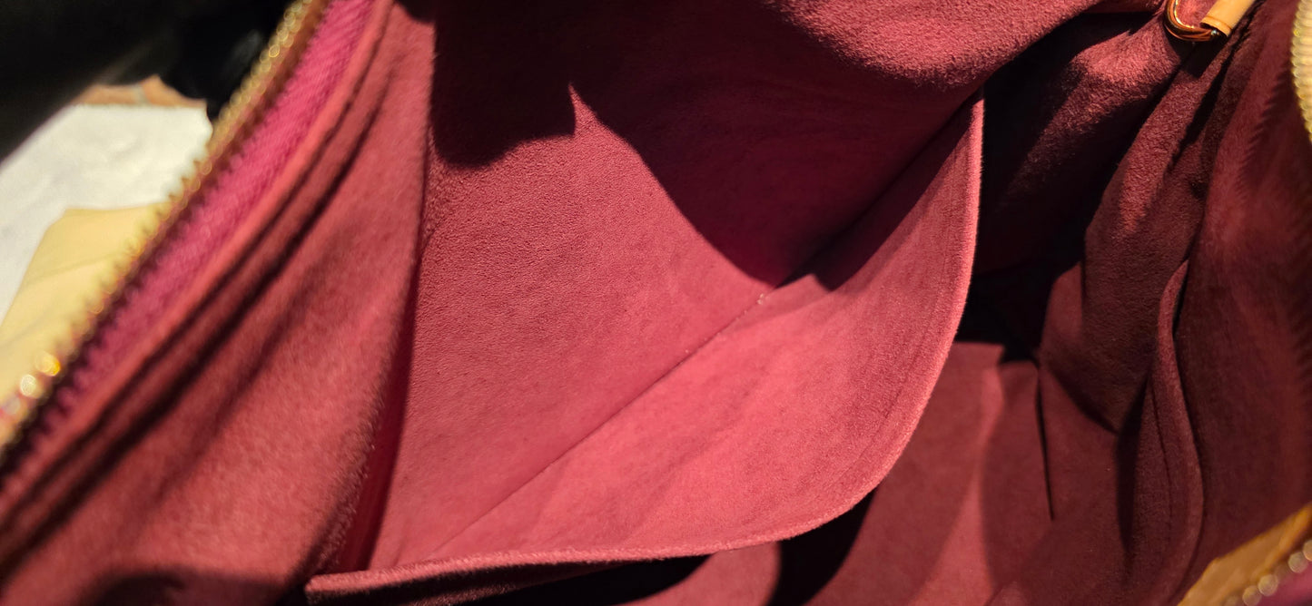 Authentic Louis Vuitton Pallas MM Aurore