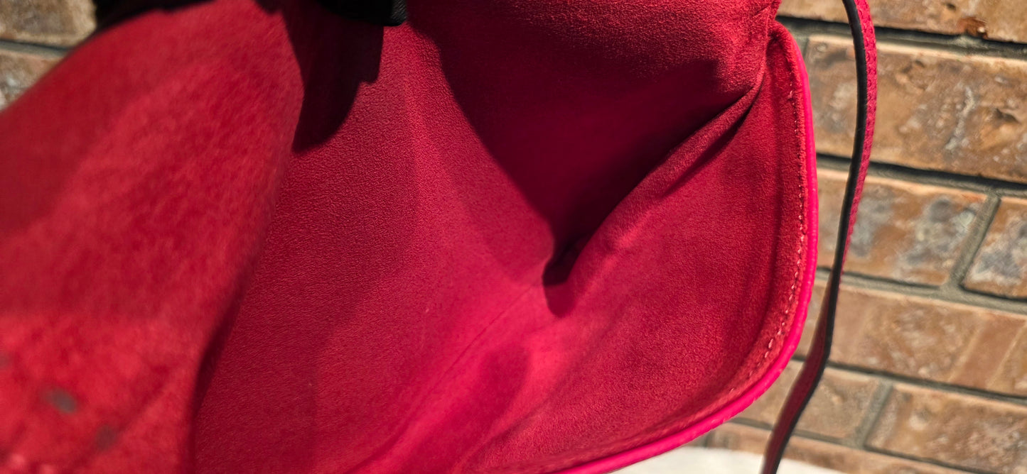 Authentic Louis Vuitton Twice/Twinset Pochette in Dahlia Pink