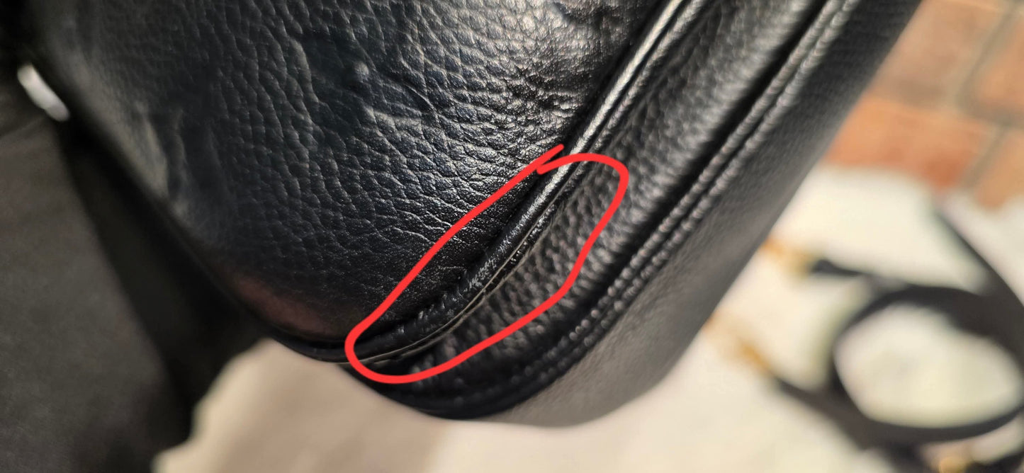 Authentic Pochette Metis Empreinte Noir